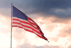 Waving American Flag Animated Gif